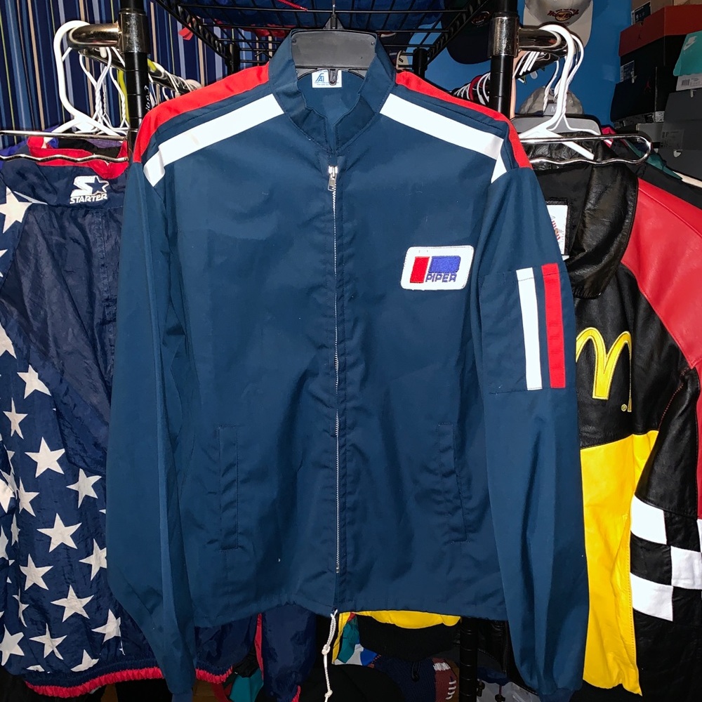 Vintage 60s 70s Piper Flight Aviation Apparel